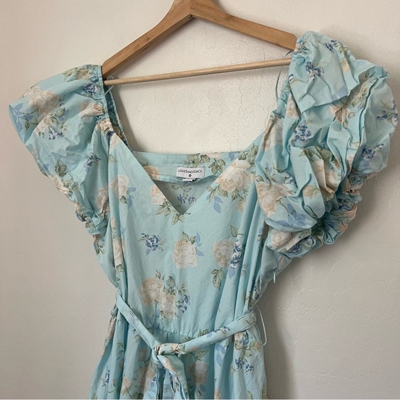LoveShackFancy x Target Cottage Estelle Floral Maxi Dress Size 16 - Picture 5 of 6